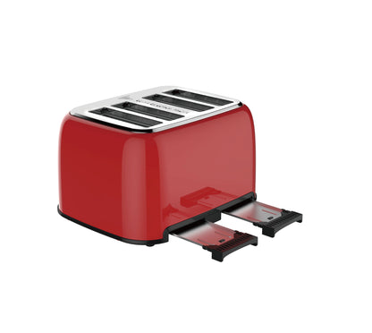 Prohibit listing on Amazon. Toaster 4 Slice, Geek Chef Retro Red Extra Wide Slot, Independent temperature control Toaster ,Reheat,Defrost,Cancel 4 Function, 6-Shade Settings, High Auto Pop-Up