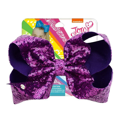 8inch big bow hair clip - Amazhona 