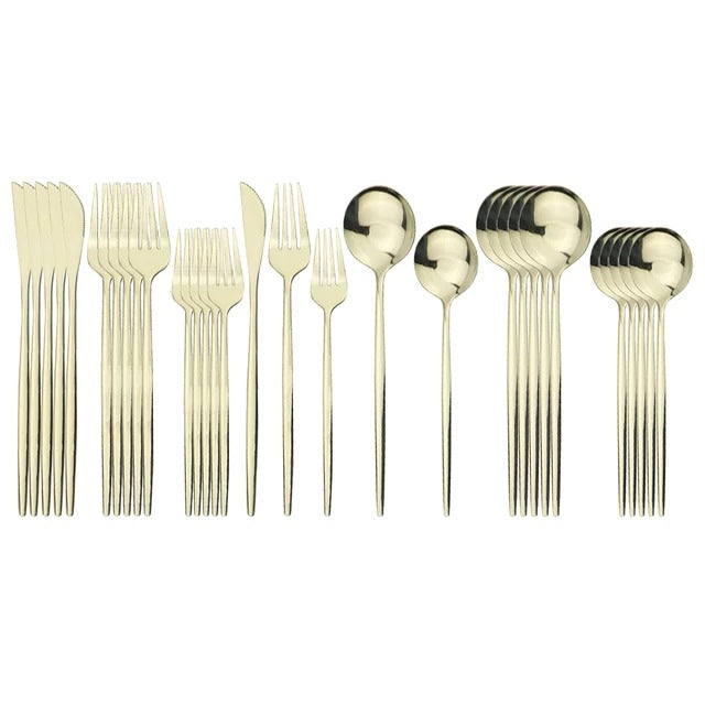 Household Stainless Steel Cutlery Cutlery Set - Amazhona 