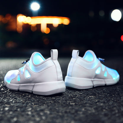 LED luminous mesh shoes - Amazhona 