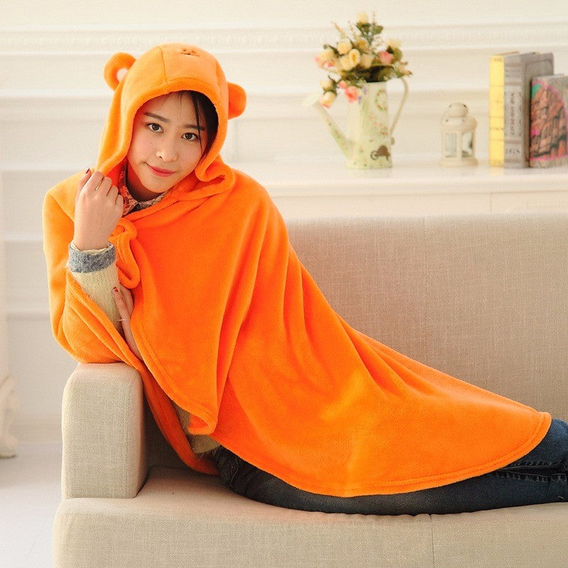 Umaru Chan Cloak Anime Umaru Chan Doma Umaru Cosplay Costume Flannels Cloaks Blanket Soft   Hoodies - Amazhona 