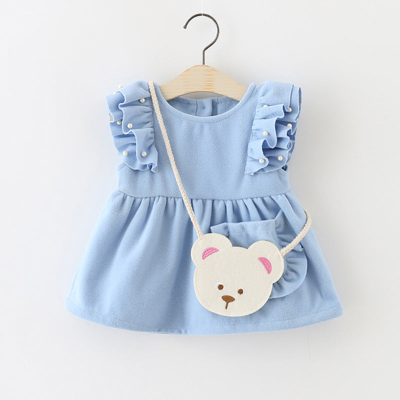 A Girl Dress, 2021 New Baby Princess Skirt, Baby Skirt Factory Direct Sales - Amazhona 