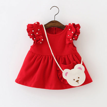 A Girl Dress, 2021 New Baby Princess Skirt, Baby Skirt Factory Direct Sales - Amazhona 