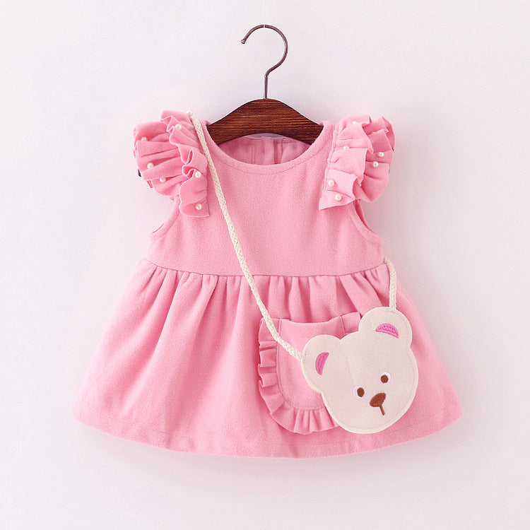 A Girl Dress, 2021 New Baby Princess Skirt, Baby Skirt Factory Direct Sales - Amazhona 