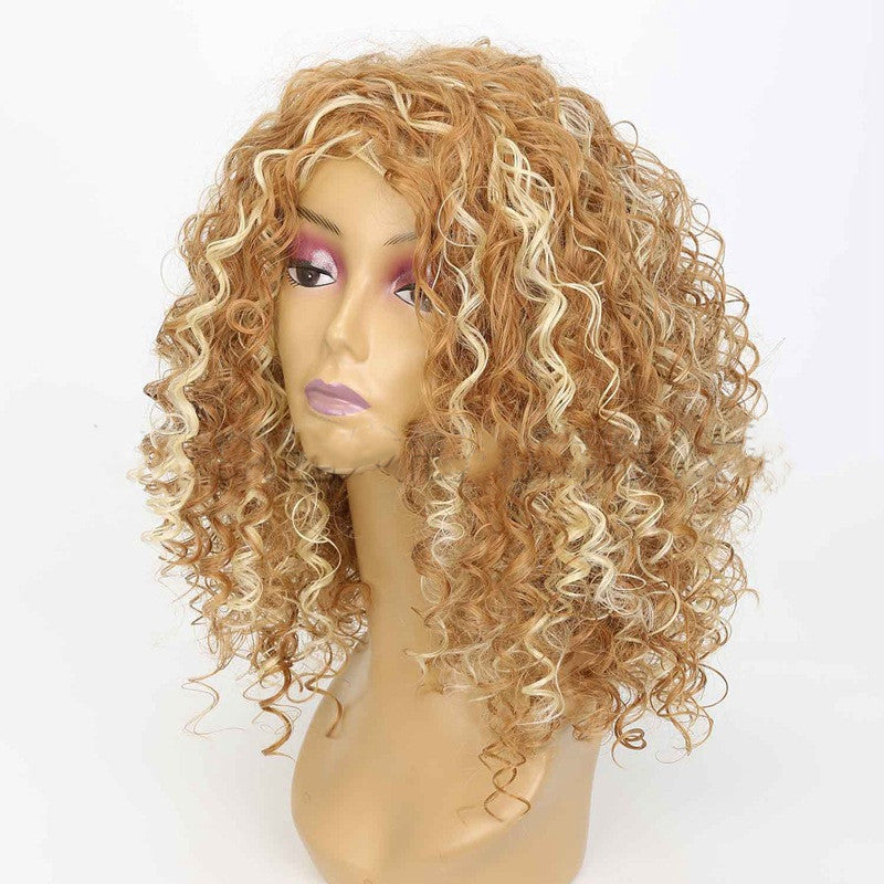 African Small Curly Headgear - Amazhona 