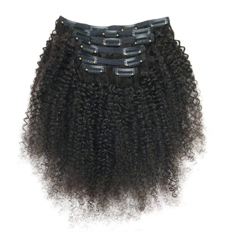 African curly hair clip 7-piece set - Amazhona 