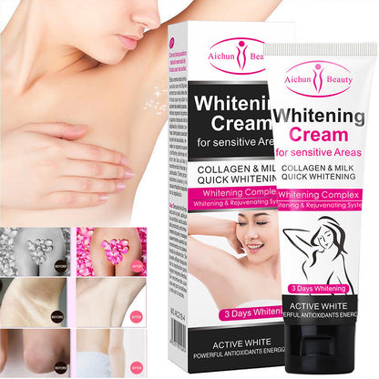 Aichun repair whitening black pigment to prevent odor, sweat to smell, armpit whitening skin 50g - Amazhona 