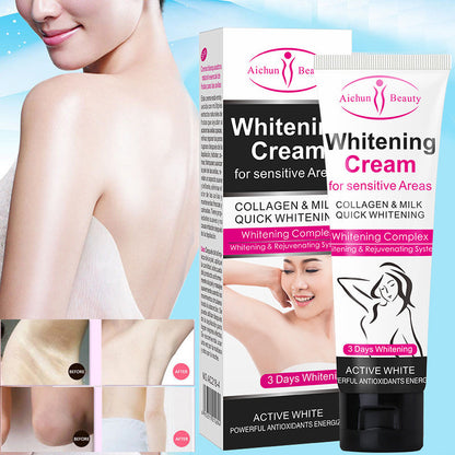 Aichun repair whitening black pigment to prevent odor, sweat to smell, armpit whitening skin 50g - Amazhona 