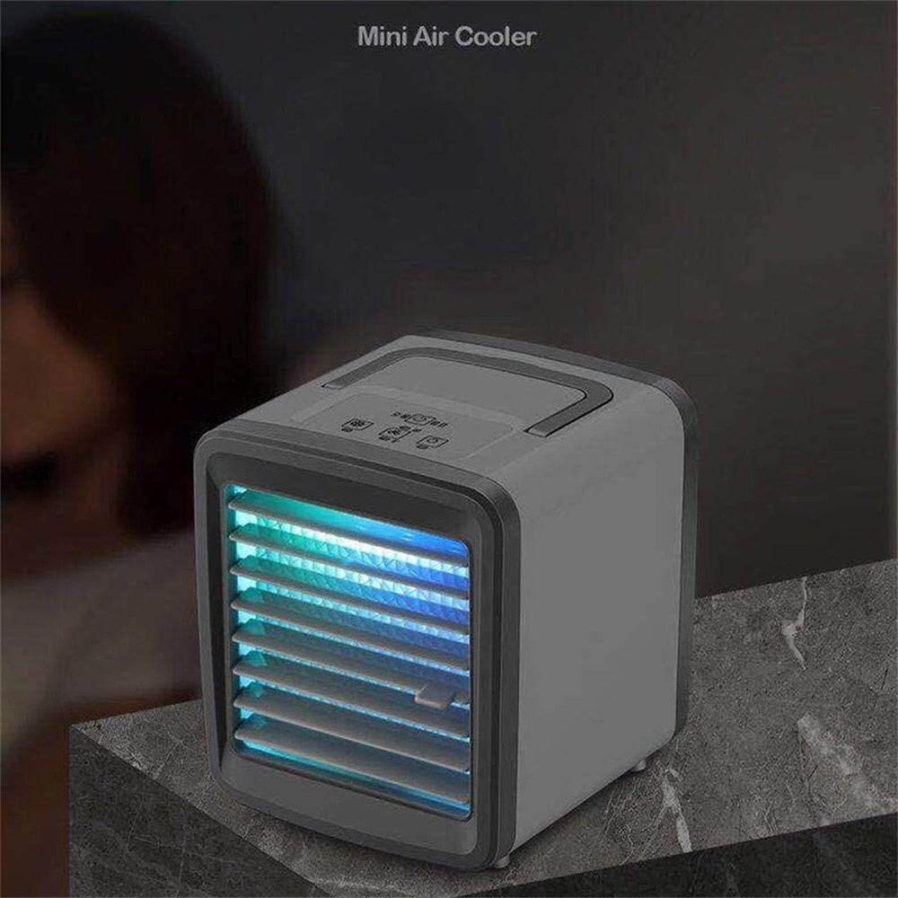 Air Conditioner Air Cooler Fan Water Cooling Fan Air Conditioning For Room Office Mobile Portable Air Conditioner Cars - Amazhona 