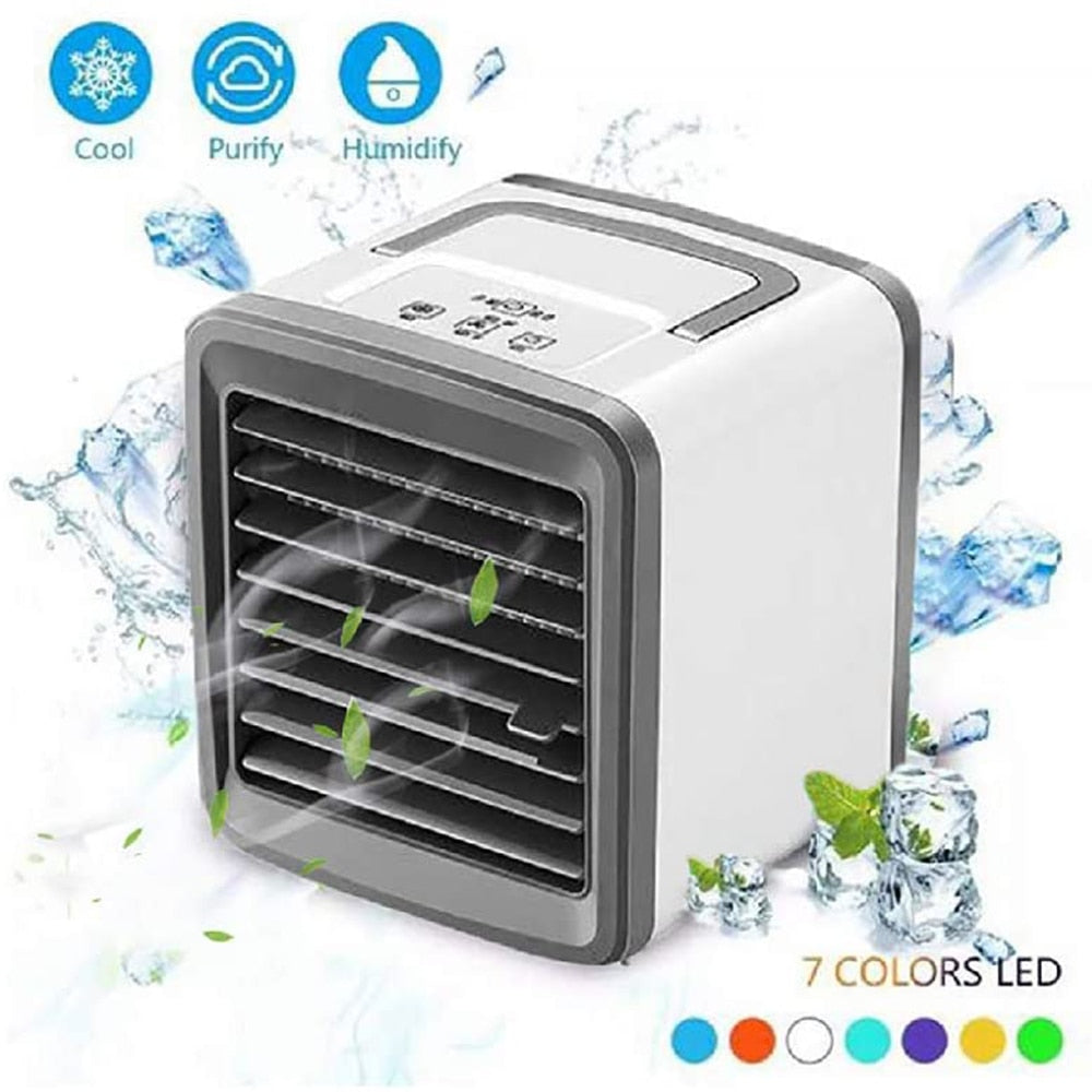 Air Conditioner Air Cooler Fan Water Cooling Fan Air Conditioning For Room Office Mobile Portable Air Conditioner Cars - Amazhona 