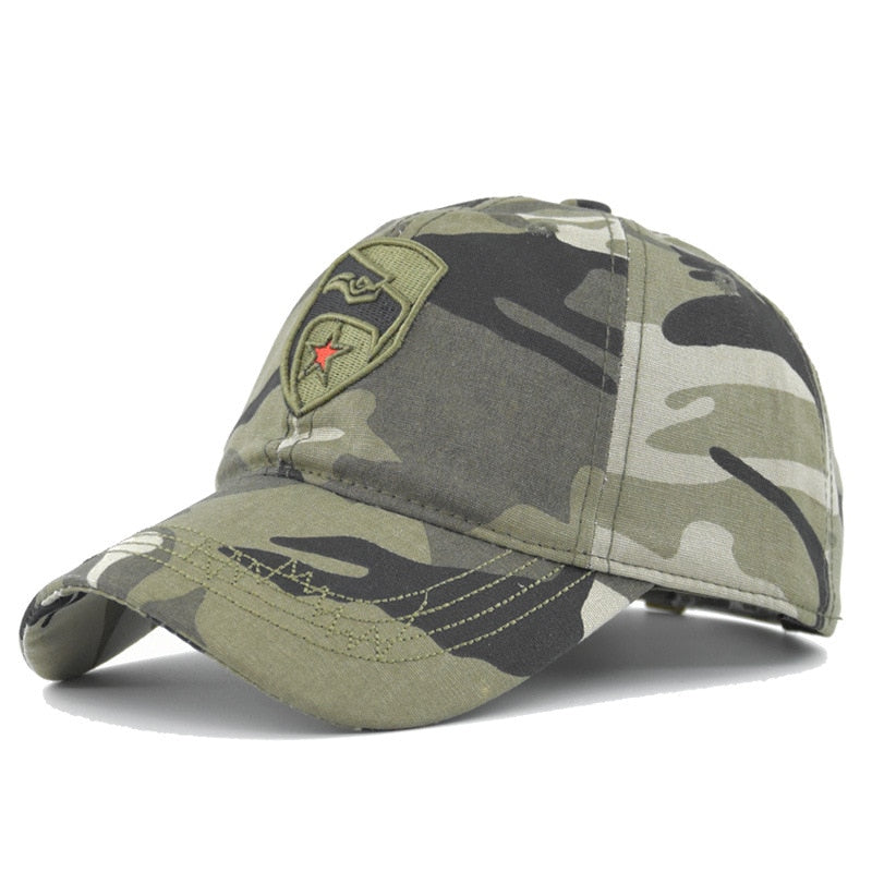 Army Camouflage Male Baseball Cap Men Embroidered Brazil Flag  Caps Outdoor Sports Tactical Dad Hat Casual Hunting Hats - Amazhona 