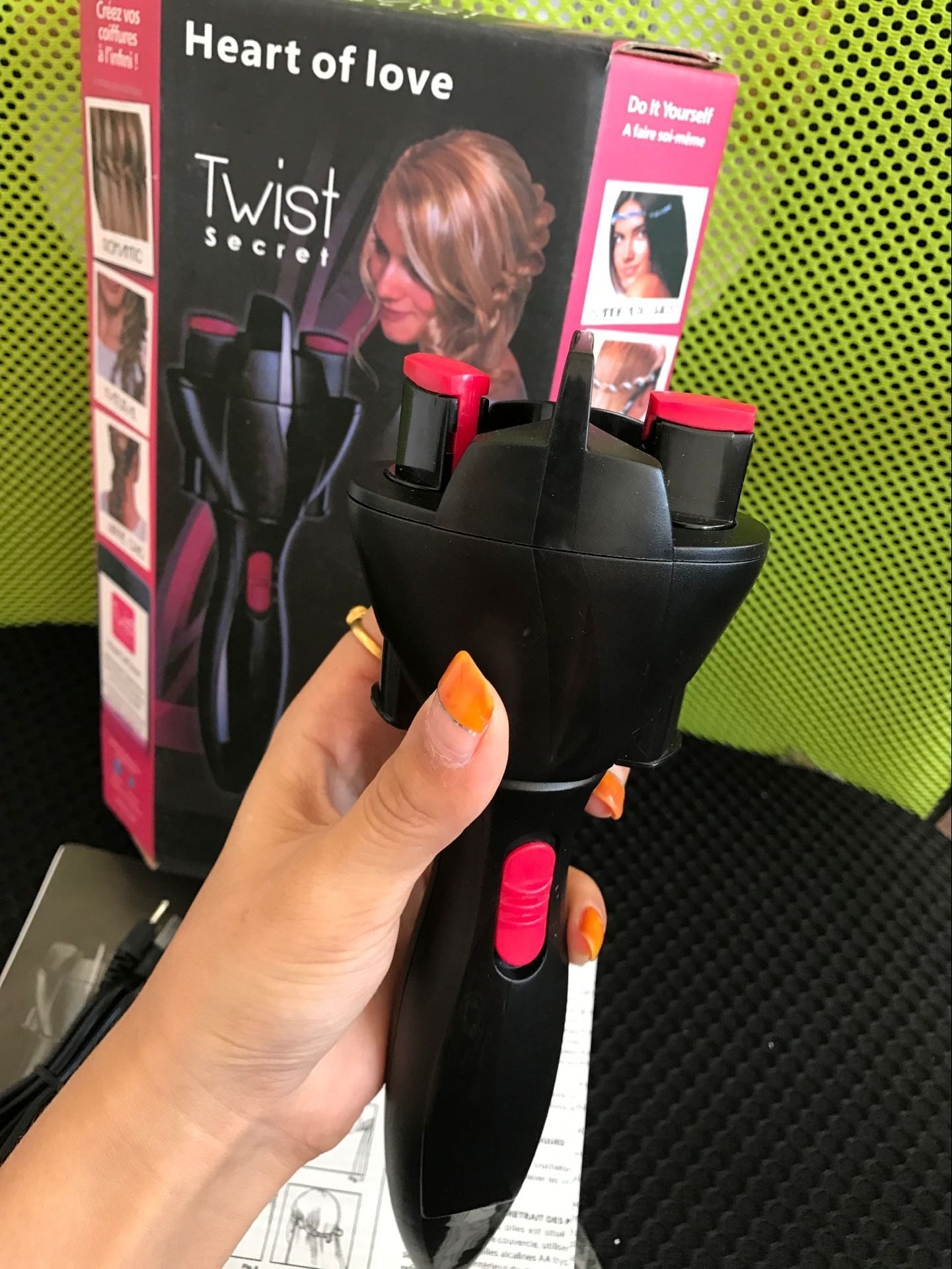 Automatic Hair Braider Hair Twister USB Electric Braiding Machine DIY Magic Roller Styling Tool Styler Bun Maker - Amazhona 