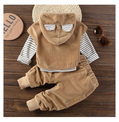 Baby Boy Fashion Warm And Handsome Suit - Amazhona 