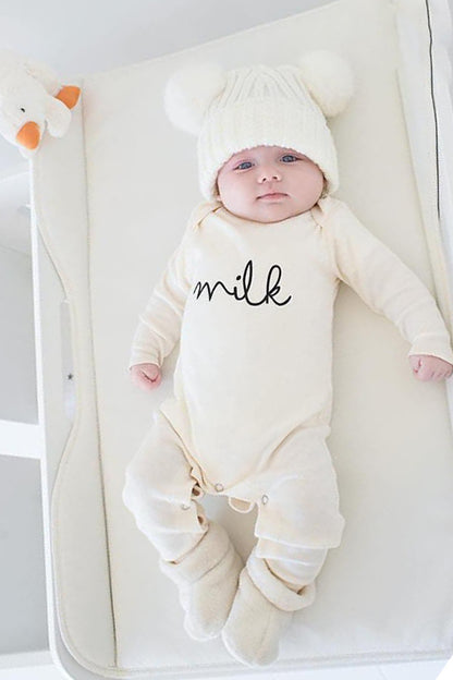 Baby Cotton Thickened Autumn And Winter Jumpsuit Baby Europe And America - Amazhona 