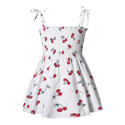 Baby Girl Summer Cotton Dress For Children - Amazhona 