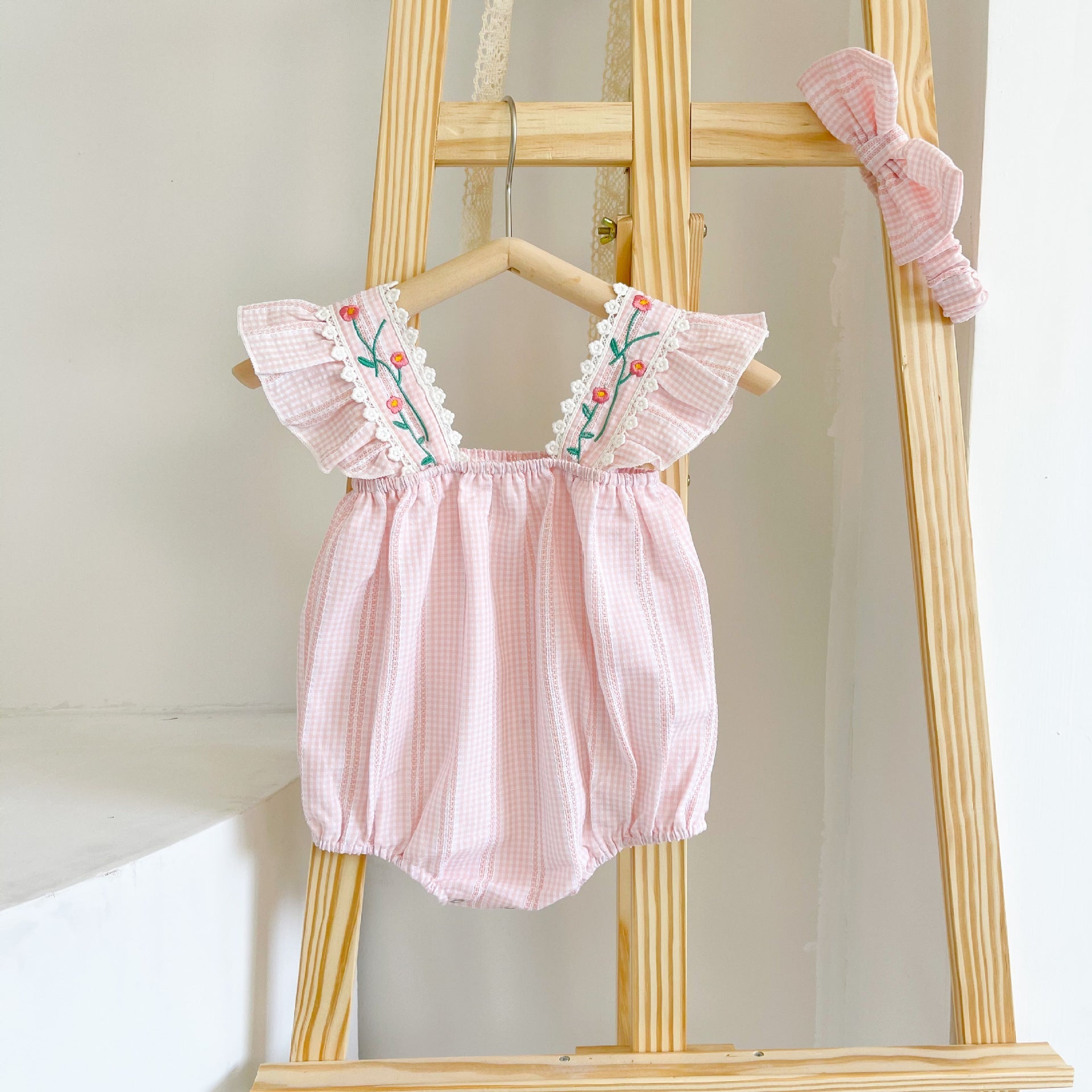 Baby One-piece Sleeveless Romper - Amazhona 