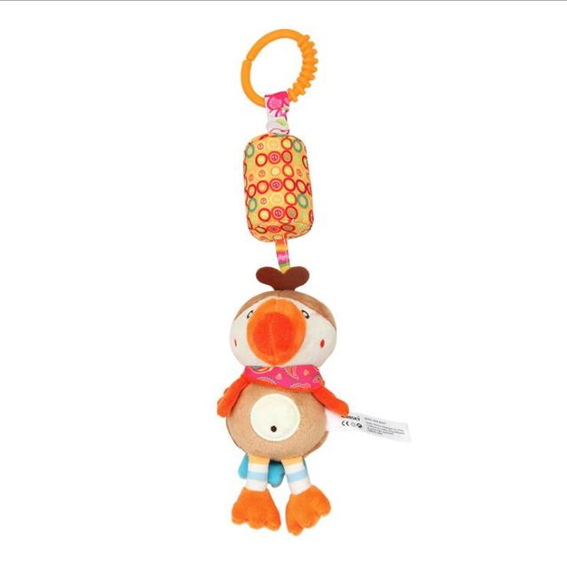 Baby Rattles Mobiles Educational Toys For Children Activity Spiral Crib Toddler Bed Bell Baby Playing Kids Stroller Hanging Doll - Amazhona 