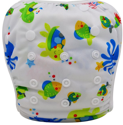 Baby Unisex Waterproof Adjustable Swim Diaper - Amazhona 