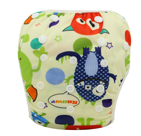 Baby Unisex Waterproof Adjustable Swim Diaper - Amazhona 