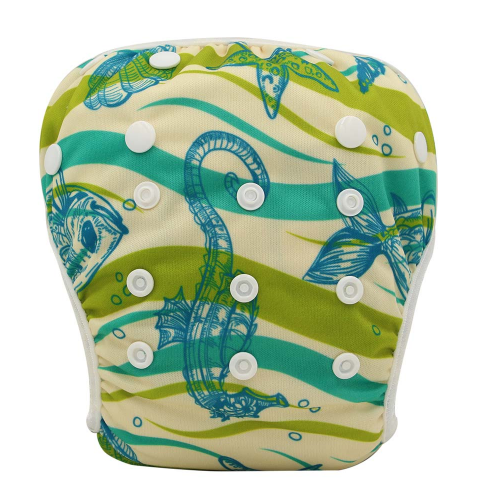 Baby Unisex Waterproof Adjustable Swim Diaper - Amazhona 