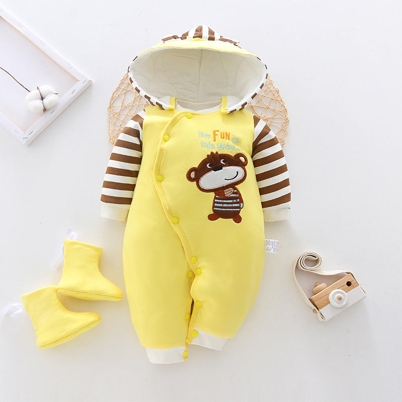 Baby cotton jumpsuit - Amazhona 