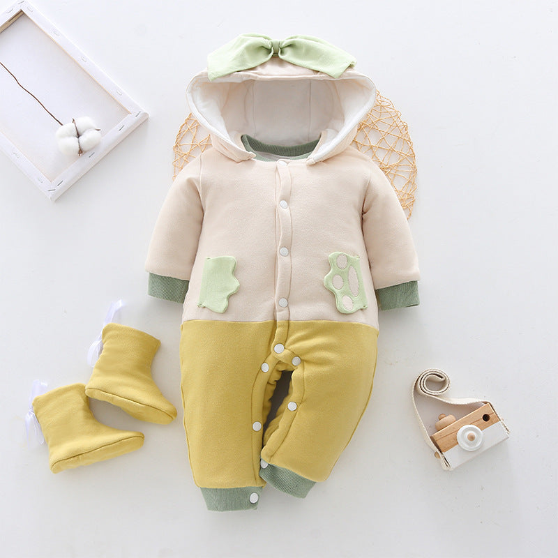 Baby cotton jumpsuit - Amazhona 