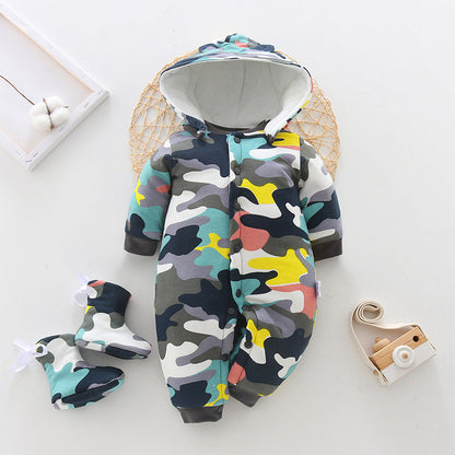 Baby cotton jumpsuit - Amazhona 