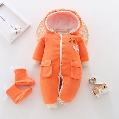 Baby cotton jumpsuit - Amazhona 