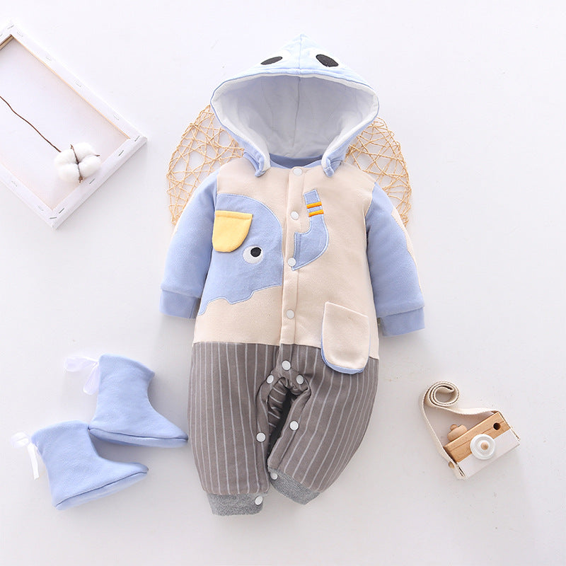 Baby cotton jumpsuit - Amazhona 