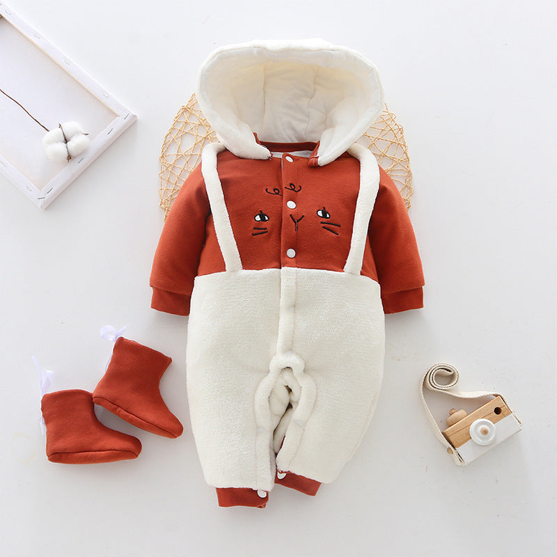 Baby cotton jumpsuit - Amazhona 