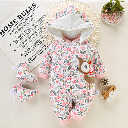 Baby cotton jumpsuit - Amazhona 