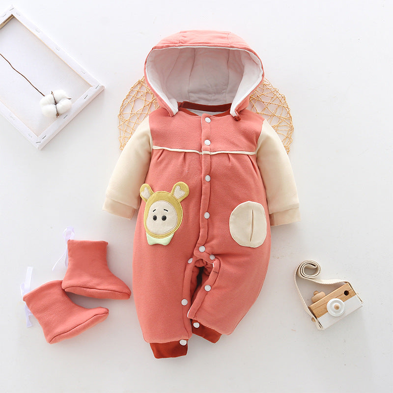 Baby cotton jumpsuit - Amazhona 