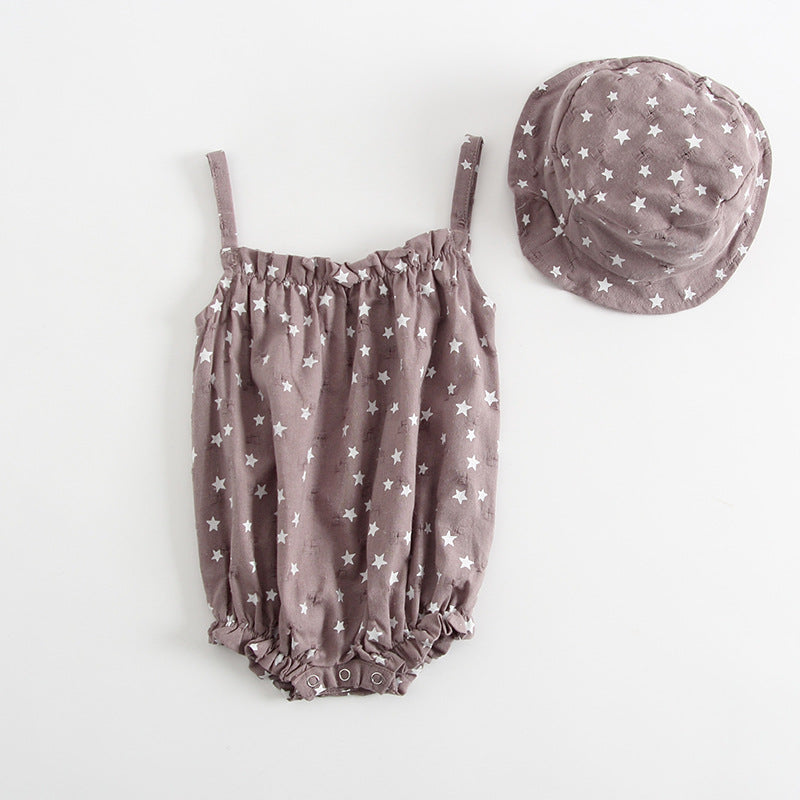 Baby girl sling romper - Amazhona 