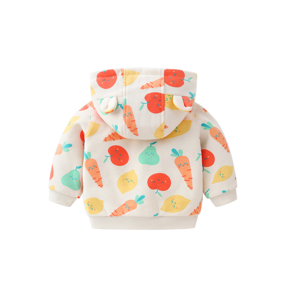 Baby plus fleece jacket - Amazhona 