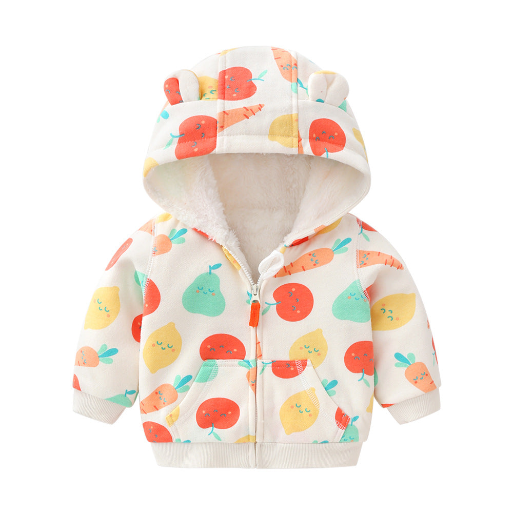 Baby plus fleece jacket - Amazhona 