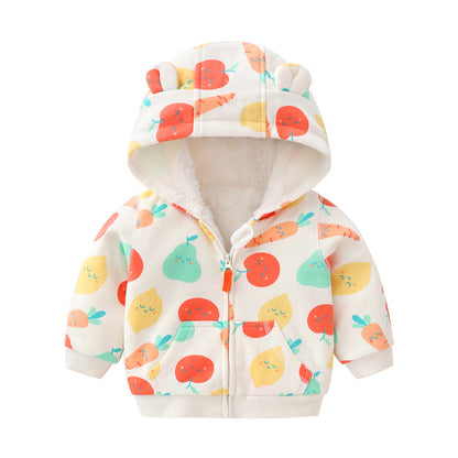 Baby plus fleece jacket - Amazhona 