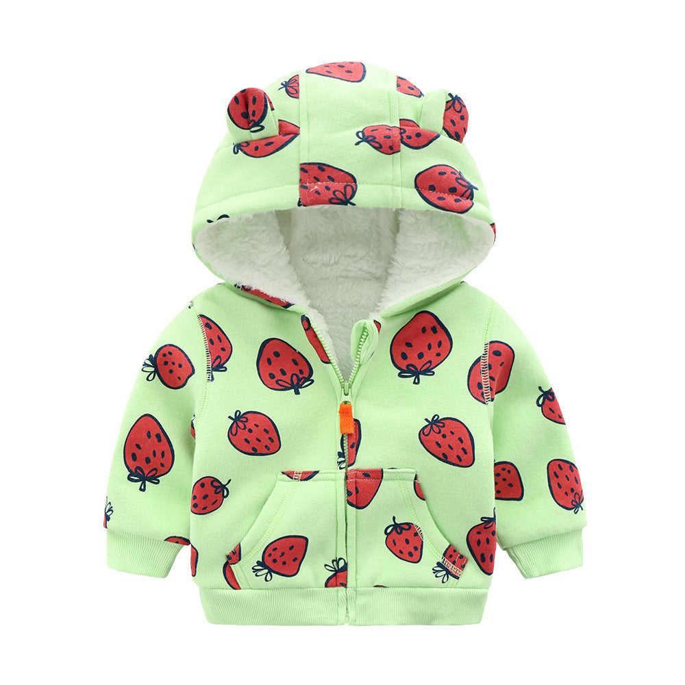 Baby plus fleece jacket - Amazhona 