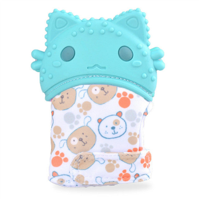 Baby teether gloves baby molar gloves - Amazhona 