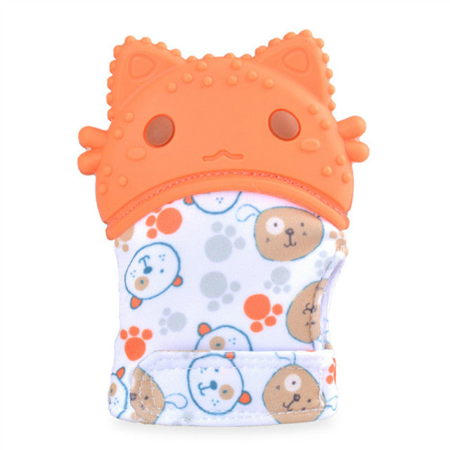 Baby teether gloves baby molar gloves - Amazhona 