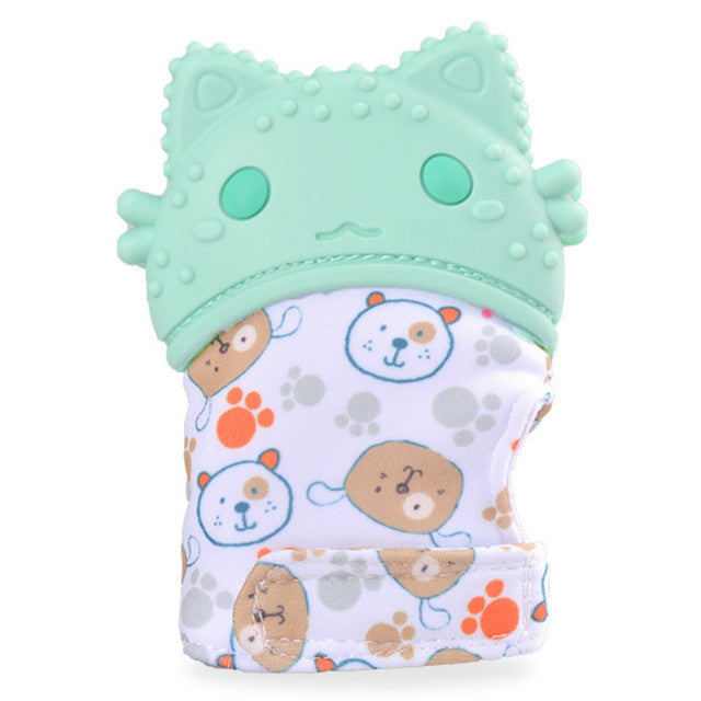 Baby teether gloves baby molar gloves - Amazhona 