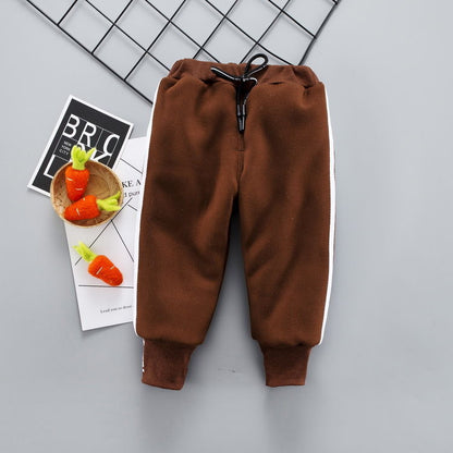 Baby winter clothing plus velvet pants - Amazhona 