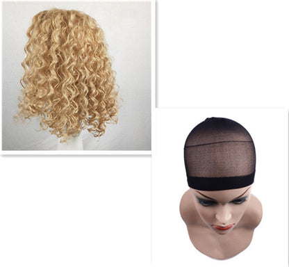 Beautiful short curly wig - Amazhona 