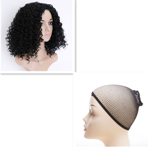 Beautiful short curly wig - Amazhona 