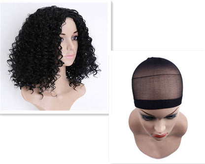 Beautiful short curly wig - Amazhona 