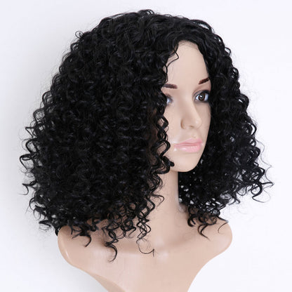 Beautiful short curly wig - Amazhona 