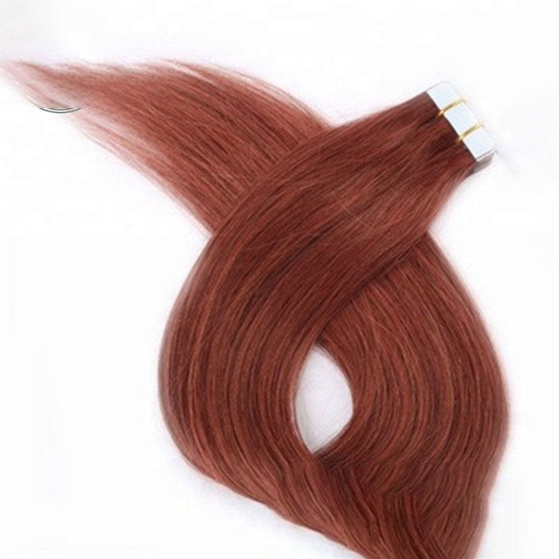 Belt Bair, Tape In Hair, Real Hair Extension Piece 22inch 30 33Nano Tape In Hair - Amazhona 