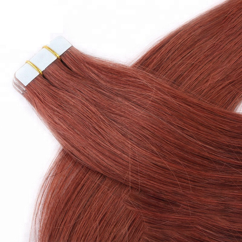 Belt Bair, Tape In Hair, Real Hair Extension Piece 22inch 30 33Nano Tape In Hair - Amazhona 