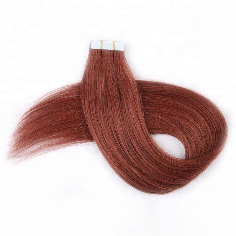 Belt Bair, Tape In Hair, Real Hair Extension Piece 22inch 30 33Nano Tape In Hair - Amazhona 