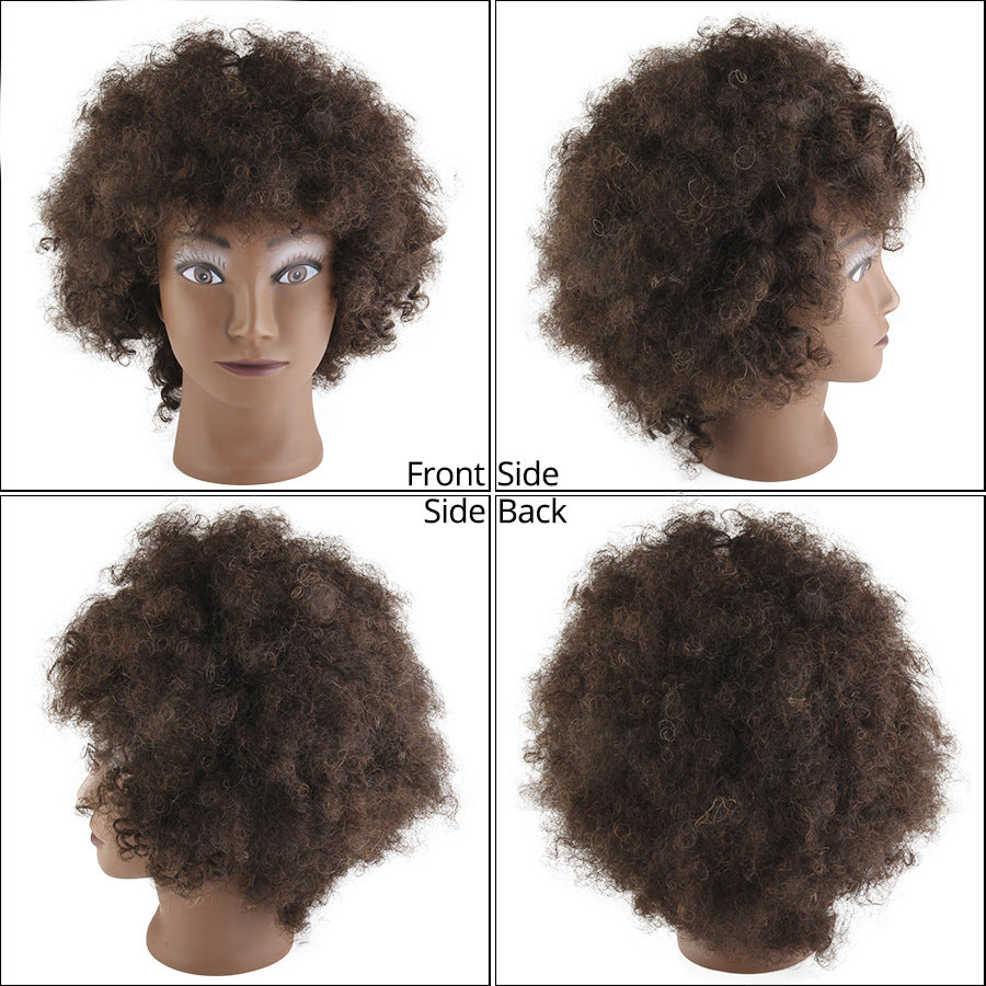 Black real human hair model - Amazhona 