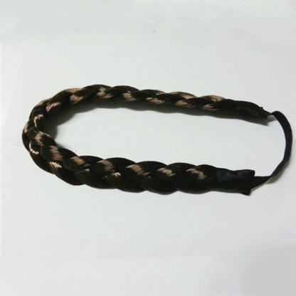 Bohemian braided headband - Amazhona 